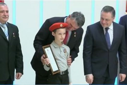 Медаль «За проявленное мужество в экстремальной ситуации» получил пермский мальчик