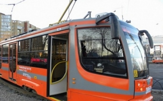 В Перми столкнулись трамвай и грузовик